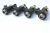 Black-Ops 1200cc Honda Fuel Injector.  Shown here as a flow-matched set of 4.
