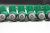 Genuine Bosch 42lb, 450cc, 0280155968, Green Giant Fuel Injectors, 4-hole nozzle