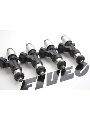 Custom Flow Matched 850cc fuel injectors for Import Fit, Mazda, Mitsubishi, Toyota, and more.