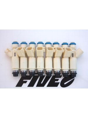 USE THIS SET OF FUEL INJECTORS FOR A HIGHLY MODIFIED V-8 ENGINE WITH 540-565 (BRAKE SPECIFIC) SUPER-CHARGED HORSEPOWER.