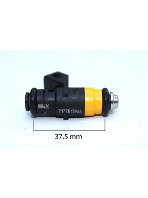 This Siemens-Deka 108420 is out of production. Check this link to see the replacement fuel injector. https://www.fiveomotorsport.com/iwp-magnetti-marelli-42lb-450cc-siemens-108420/
