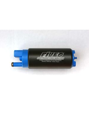 Fiveo 00042 Straight-Through Inlet/Outlet Fuel Pump.  Inlet/Outlet are In-line