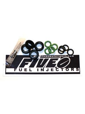 4/Set - fuel injector o-ring and seal replacement kit.






