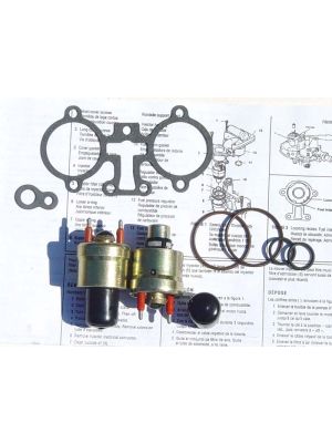 Delivered with gaskets and o-rings included.