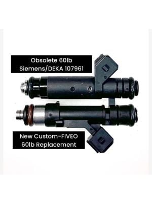 New Fiveo EV14-style Fuel Injector Replacement for Siemens Deka 107961