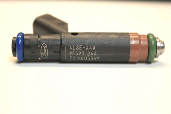 Siemens original equipment fuel injectors.