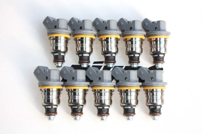 4573062-36lbs/hr 1992-2002, Dodge VIPER V-10, MATCHED fuel injectors.