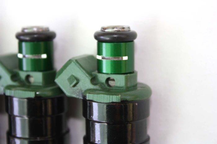 55lb, 580cc EV1 Fuel Injectors Custom Fiveo, Low Impedance, Low-Z