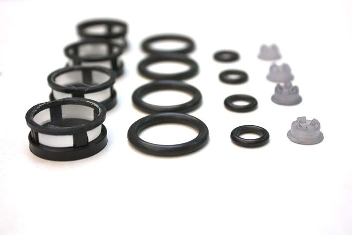 NISSAN INFINITI Fuel Injector FILTER, O-RING, CAP KIT for Late 1994-2000