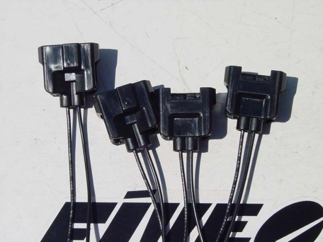 Keihin Female Fuel Injector Electrical Connector Adapters