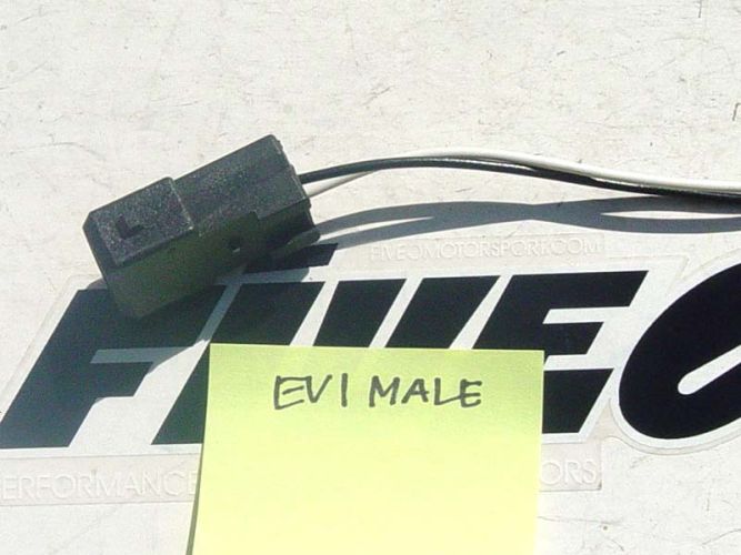 EV1 Male Fuel Injector Electrical Connector Pigtail
