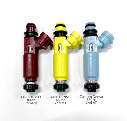 aki00 Denso 450cc High Performance Import Fit Fuel Injectors Mazda Miata